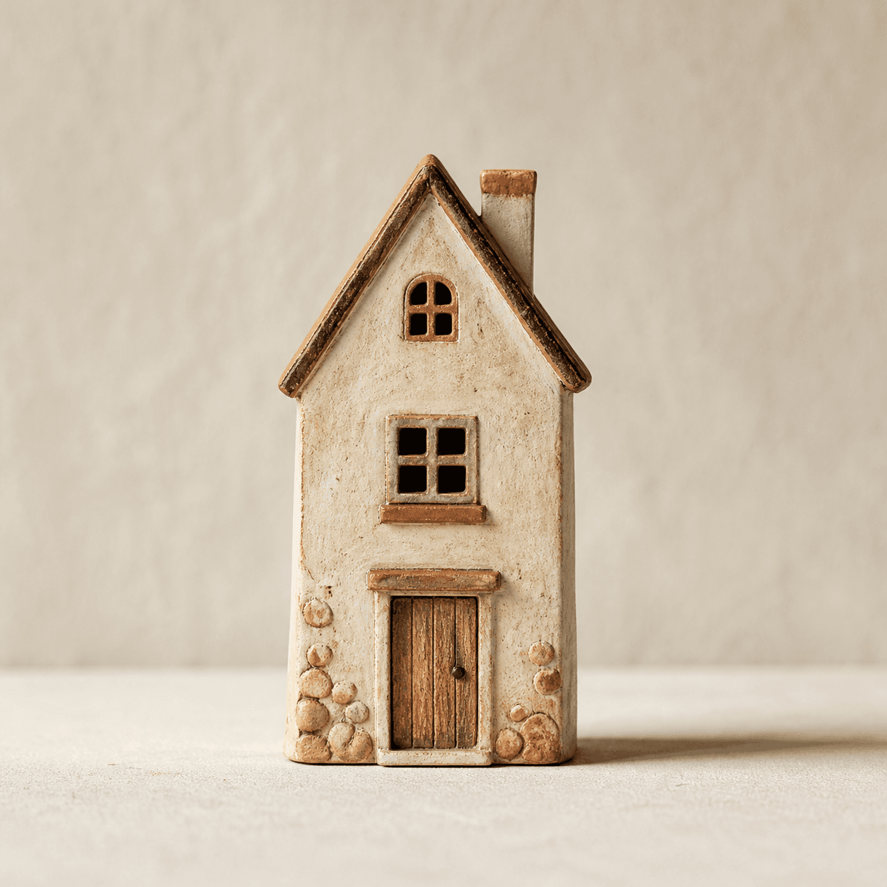 Gable Roof Cottage handmade ceramic house